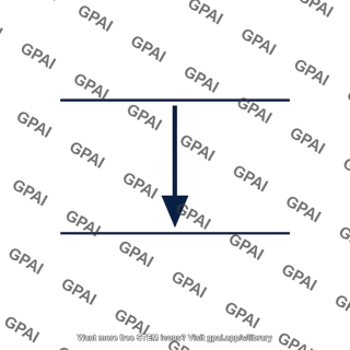 Quantum jump downward