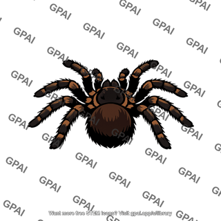 Tarantula image upright