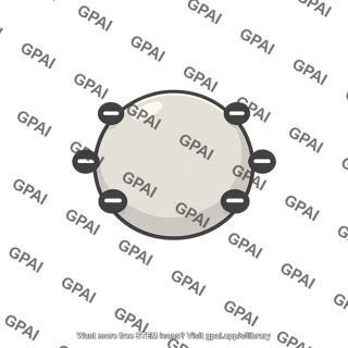 Sphere with tabs