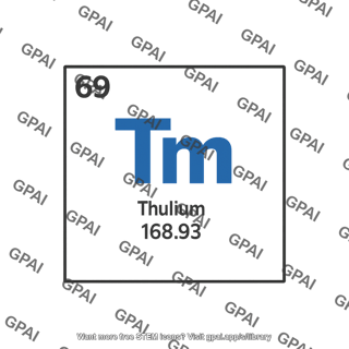 Thulium element cell