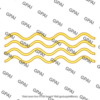 Light wavy rays