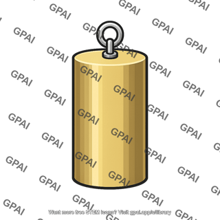 Hanging cylinder