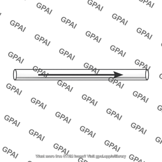 Current carrying wire straight section