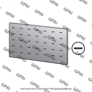 Charged plate