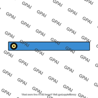 Horizontal bar pivoted