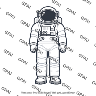Astronaut feet down