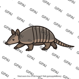 Armadillo moving