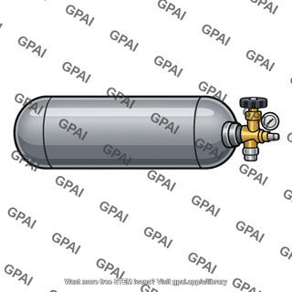 Compressed air tank