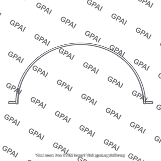 Semicircle wire loop