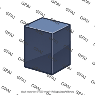 Dark blue rectangular prism