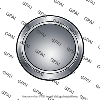 Metallic button