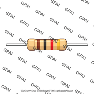 Single resistor component
