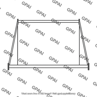 Swing set frame