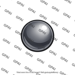 Spherical pellet