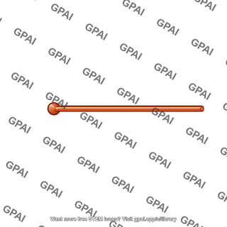 Radial straight wire segment