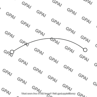 Curved path segment