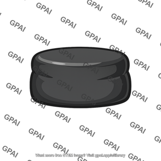 Rubber stopper compressed