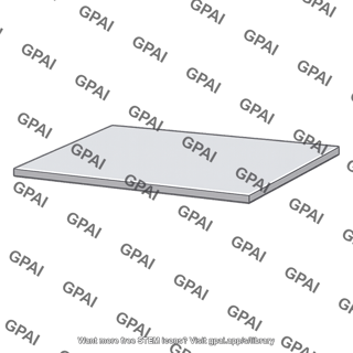 Rectangular plate