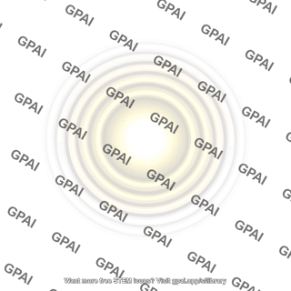 Fresnel bright spot pattern