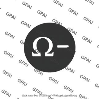 Omega minus baryon