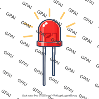 Light emitting diode emitting