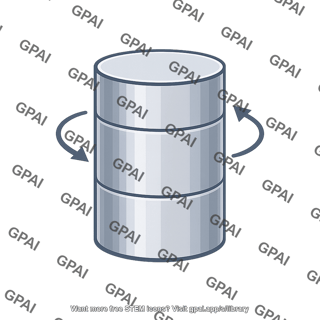 Rotating cylinder vertical