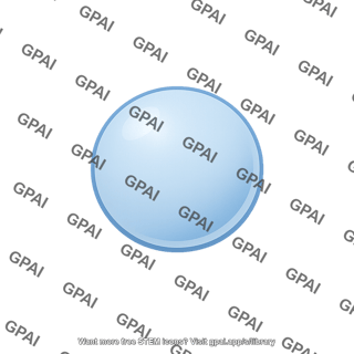 Monatomic gas particle
