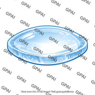 Ice lens converging