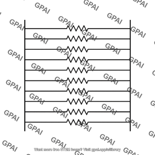 Parallel resistor array