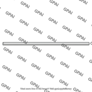 Long thin rod