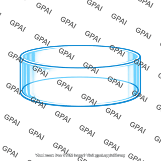 Cylindrical water layer