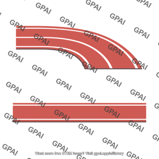 Racetrack lane