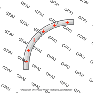Quarter circle rod positive