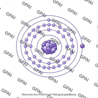 Rubidium atom