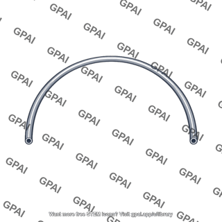 Semicircular arc wire