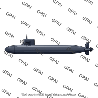 Military submarine