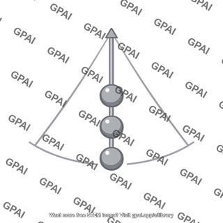 Compound rod and spheres physical pendulum