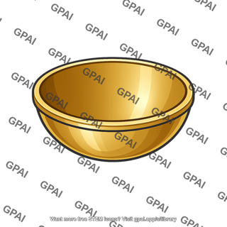 Brass hemisphere