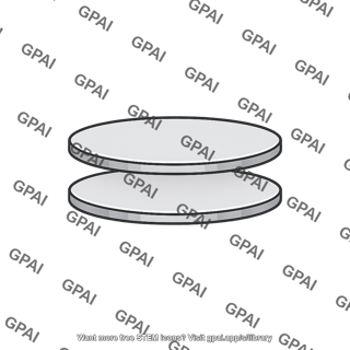 Parallel plate capacitor circular