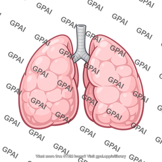 Emphysematous lung