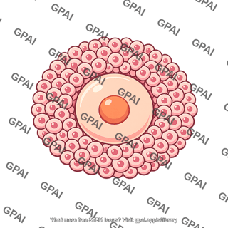 Ovum with granulosa cells