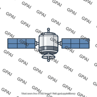 Orbiting satellite