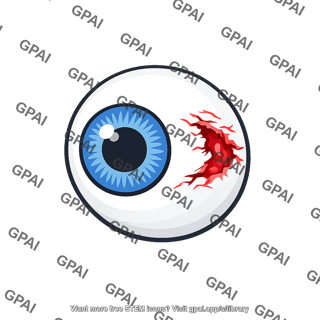 Injured eyeball