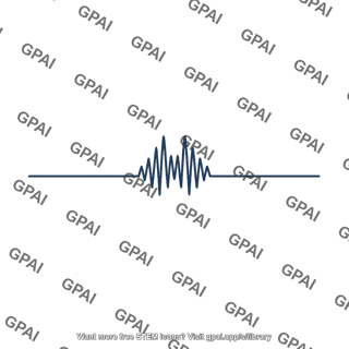 Second heart sound wave