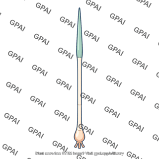 Slender cone photoreceptor