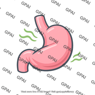Nausea stomach icon