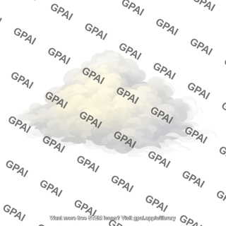 Fluffy cloud