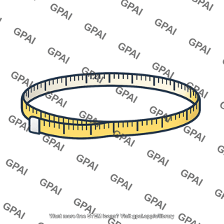 Waist circumference tape measure