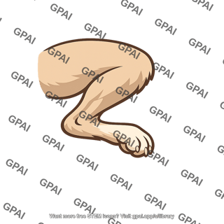 Hindlimb flexed