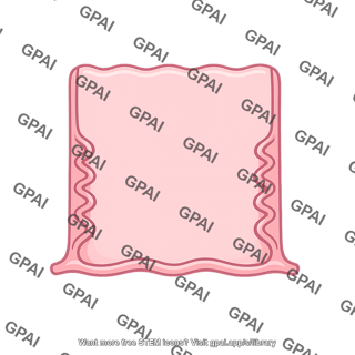 Pink wavy square
